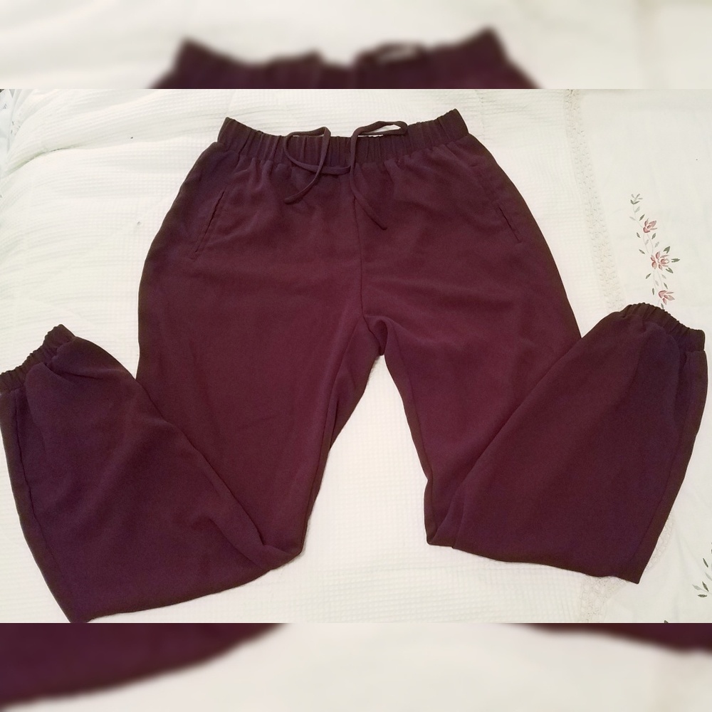 Maroon dress pants!